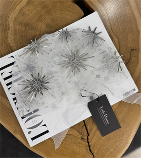 ТЮРБАН из вуали со стразами Swarovski "ЗВЕЗДЫ" by Beretkah - фото 39454