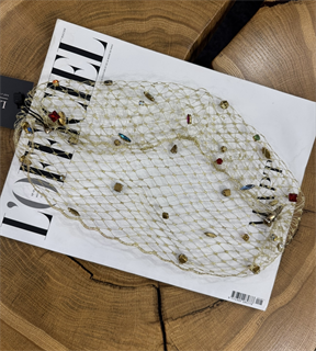 СЕТОЧКА для волос с цветными стразами by Beretkah