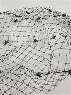 СЕТОЧКА для волос со стразами-звездочками by Beretkah - фото 39469