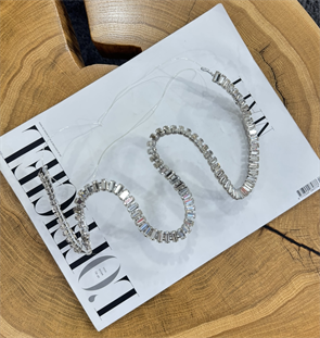 АКСЕССУАР для волос "Холодная волна" из страз by Beretkah - фото 39595