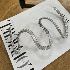 АКСЕССУАР для волос "Холодная волна" из страз by Beretkah - фото 39596