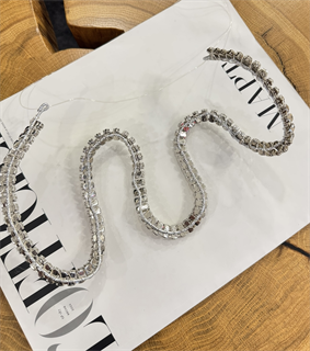 АКСЕССУАР для волос "Холодная волна" из страз by Beretkah - фото 39597