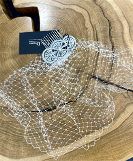 СЕТОЧКА для волос с гребнем by Beretkah - фото 39611