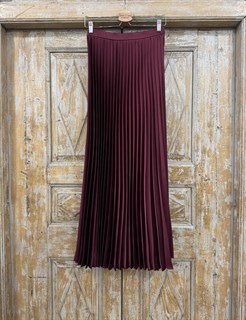 ЮБКА ГОФРЕ макси, длина 100 см (из японского атлас-шелка) - фото 39653