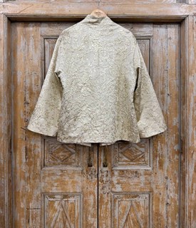 ЖАКЕТ-КИМОНО короткий OneSize  в японском стиле (из золотого жаккарда) - фото 39735