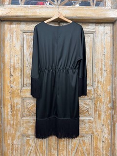 ПЛАТЬЕ мини с бахромой - фото 39889