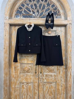 ЮБКА (ТРАПЕЦИЯ, D-55, с клапанами, из поливискозы)