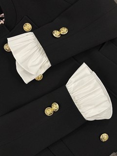 МАНЖЕТЫ классика LD на 3-х пуговицах c широкой оборкой