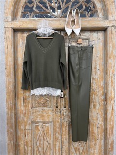 БАСКА кружевная, единый размер (БЕЛАЯ) - фото 40783