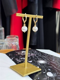 СЕРЬГИ "ЖЕМЧУЖИНА" от SMYKOVA - фото 41025