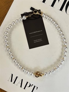 КОЛЬЕ из жемчуга с узлом от SMYKOVA - фото 41041