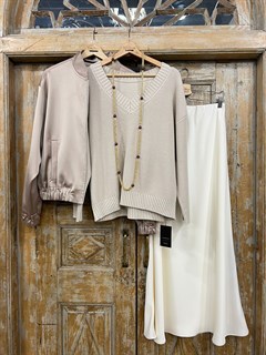 СОТУАР из жемчуга МАЙОРКА с цепями от SMYKOVA - фото 41075