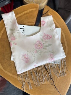 СУМОЧКА коктейльная "УЗЕЛ" (из японской вискозы с бисером) - фото 41684