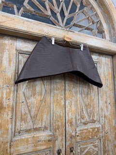 БАСКА скульптурная (из ЭКО-кожи "КРОКОДИЛ"),  ШОКОЛАД - фото 41710