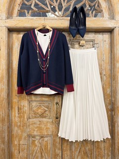 КАРДИГАН "ПРЕППИ" (из хлопка с акрилом) - фото 41923