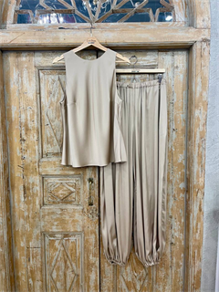 ТОП с американской проймой, двойной, по косой (из премиум-атласа, двусторонний) - фото 42611