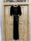 КОМБИНЕЗОН, широкие брюки с защипом в пол, верх на запАхе, короткий рукав (Шелковый Бархат) - фото 12039