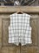 ЖИЛЕТКА для костюма-тройки (белый в клетку, из поливискозы) - фото 17112
