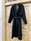 КАРДИГАН-ПАЛЬТО в стиле oversize (из черной пальтовой шерсти, утепленное) - фото 20806