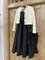 ПЛАТЬЕ бюстье миди с юбкой со складками (из шелка со льном PRADA) - фото 20911