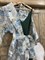 НАКИДКА-платье-плащ из органзы (из в крупные цветы) - фото 22871