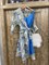 НАКИДКА-платье-плащ из органзы (из в крупные цветы) - фото 22875