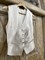 ЖИЛЕТКА для костюма-тройки (из бежевой полувискозы с шелком) - фото 25562