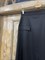 ЮБКА-ТРАПЕЦИЯ миди с клапанами и разрезом спереди (премиальная черная костюмная шерсть) - фото 25939