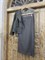КОРОТКИЙ БУШЛАТ (легкое пальто-жакет, двубортное), из суконной шерсти меланж - фото 26029
