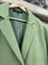 ПИДЖАК однобортный в стиле Бойфренд (из премиум шерсти в зеленом меланже) - фото 26479