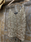 ТОП на тонких бретельках (из мягких круглых пайеток на шифоне, золото) - фото 27099