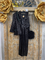 ЖИЛЕТКА для костюма-тройки (из пайеток, черная) - фото 27385