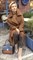 ПАЛЬТО ДВУБОРТНОЕ утепленное из мохера с накладными карманами - фото 27444