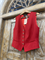 ЖИЛЕТКА для костюма-тройки (из премиум-шерсти, красная) - фото 27488