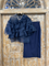 ЮБКА карандаш миди с разрезом (из премиум костюмной шерсти Royal Blue ) - фото 28562