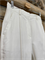 БРЮКИ-СИГАРЕТЫ (зауженные, белый костюмный хлопок) - фото 28633