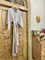ПЛАТЬЕ вечернее  с рукавами кимоно, юбка ассиметрия по косой (из вискозы-кади) - фото 29346