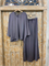 БРЮКИ ШИРОКИЕ односторонние, свободные, на мягкой резинке, OneSize, из атласа DUO Shine - фото 35182