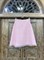 ЮБКА (ТРАПЕЦИЯ, миди, розовый твид, с бахромой) - фото 7240