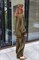 БЛУЗКА длинная свободная OneSize, с воротником стойкой (из вискозы сатин) - фото 9085